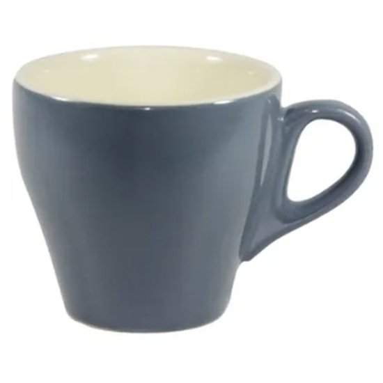 Brew Steel Blue/White Long Black 180Ml - Cafe Supply