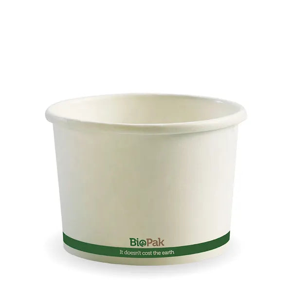 550ml / 16oz White BioBowl - Cafe Supply