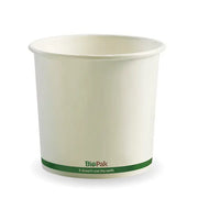 740ml / 24oz White BioBowl - Cafe Supply
