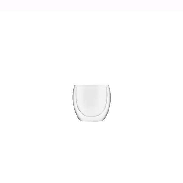 Brew Infusion Double Wall Glass 80ml 2pc Set