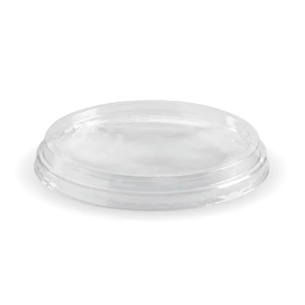240-960ml Clear BioBowl Lid - Cafe Supply