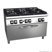 Fagor 900 Series Gas 6 Burner with Gas Oven – C-G961OPH - Cafe Supply