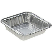 Deep Square Sweet Aluminium Foil Dish - Cafe Supply