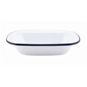 Falcon Pie Dish Oblong Enamelware 20Cm - Cafe Supply