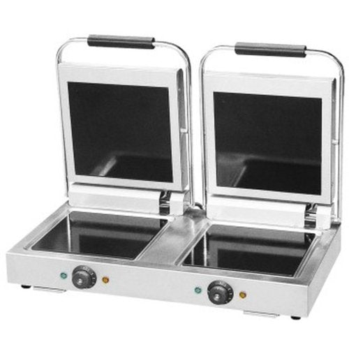 FC-2 Large Double Ceramic Contact Grill - Cafe Supply