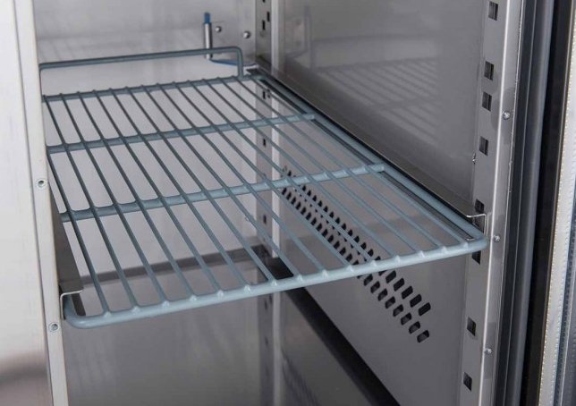 FED-X S/S Two Door Bench Freezer - XUB6F13S2V - Cafe Supply