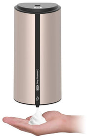 Foaming Automatic Wall Dispenser - Gold, 850ml Capacity (1) Per Each - Cafe Supply