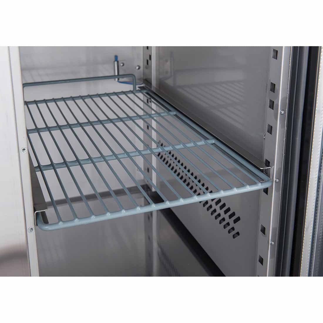 Four Door Bench Fridge – XUB6C22S4V - Cafe Supply