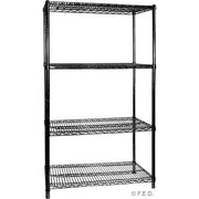 Four Tier Shelving – 457 mm deep x 1880 high - Cafe Supply