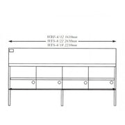 Gas Fish and Chips Fryer Four Fryer - WFS-4/18 - Cafe Supply