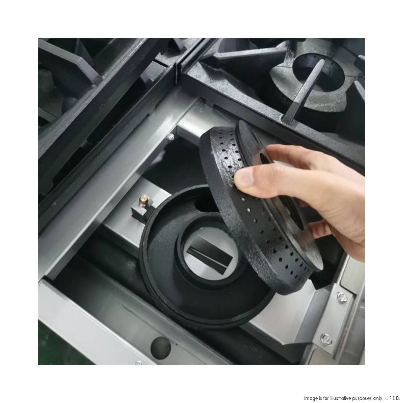 Gasmax 4 Burner With Oven Flame Failure - Cafe Supply