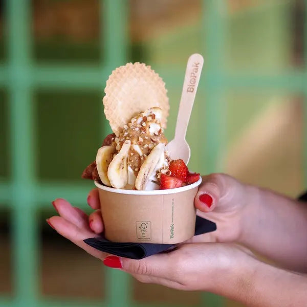 90ml / 3oz Ice Cream BioCup - Cafe Supply