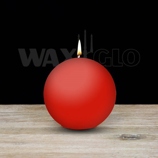 Unscented Ball Candles - Cafe Supply