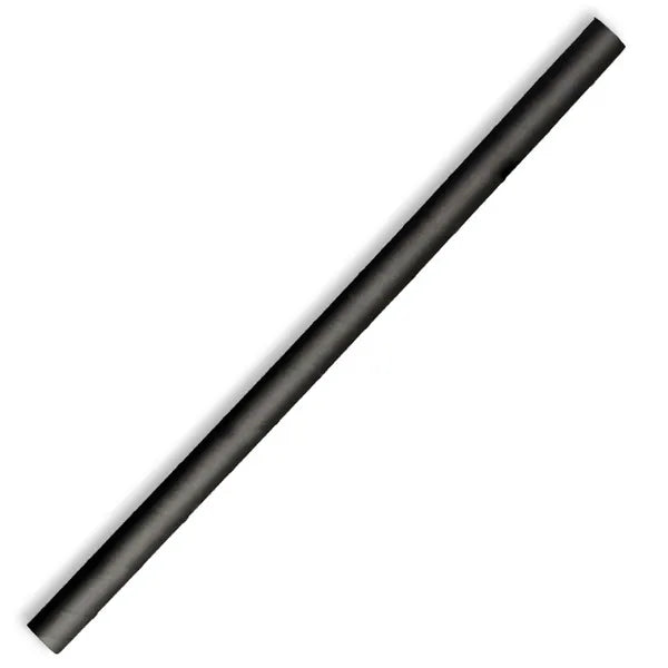10mm Jumbo Black BioStraw - Cafe Supply