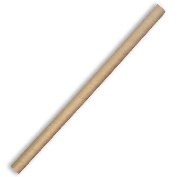 10mm Jumbo Kraft BioStraw - Cafe Supply