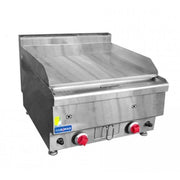 JUS-TRG60ULPG GASMAX Benchtop 2 Bunner Griddle 600mm - Cafe Supply
