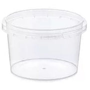 Locksafe Small Round Tamper Evident Containers - Cafe Supply