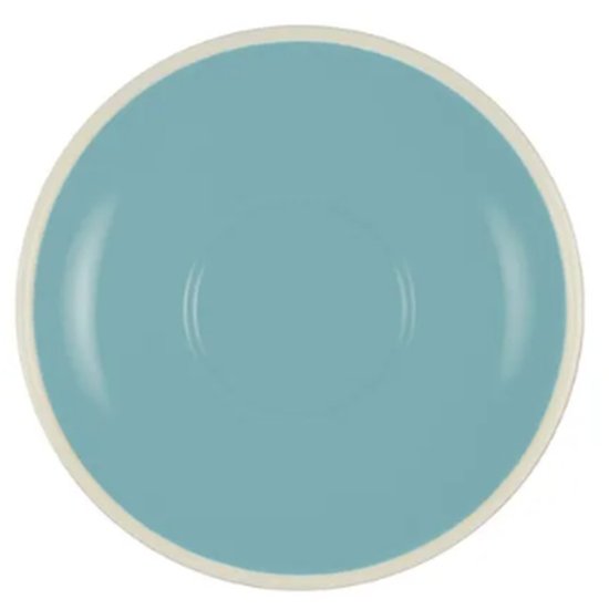 Maya Blue/White Saucer For Bw0645 - Cafe Supply