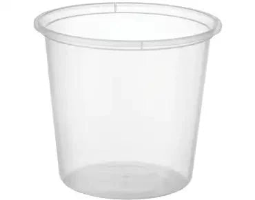 MicroReady® Round Takeaway Containers. 750 ml / 30 oz 120 x 105 mm - Cafe Supply