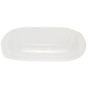 Microwavable Rectangular Container Lid - Cafe Supply