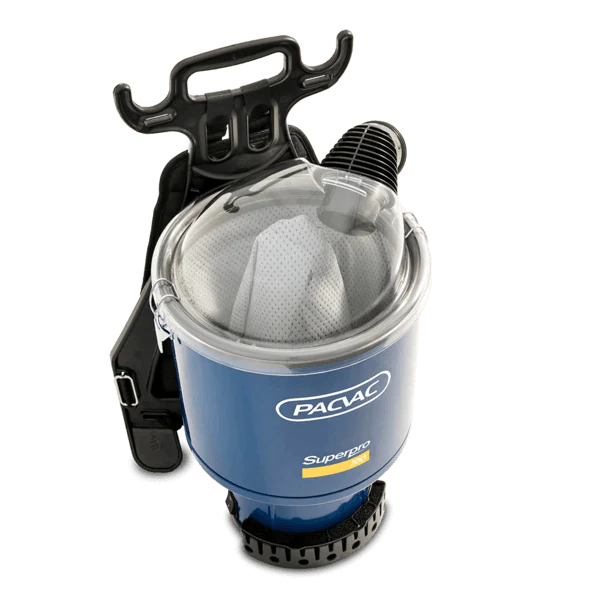 PACVAC SUPERPRO BACKPACK VACUUM CLEANER - Cafe Supply