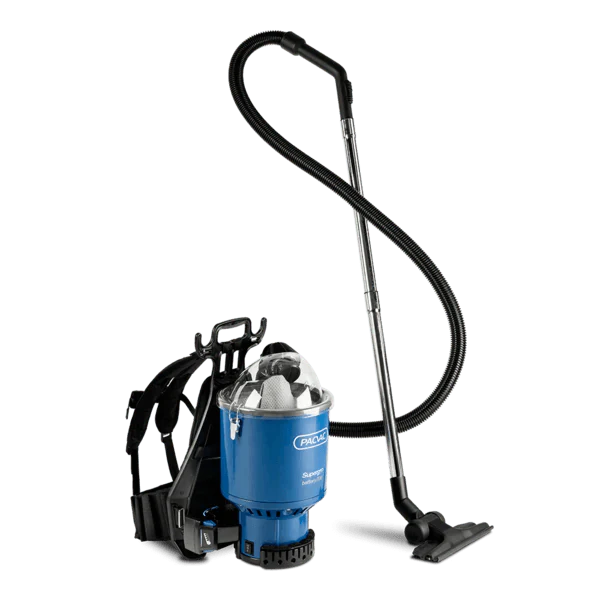 PACVAC SUPERPRO BATTERY BACKPACK VACUUM CLEANER - Cafe Supply