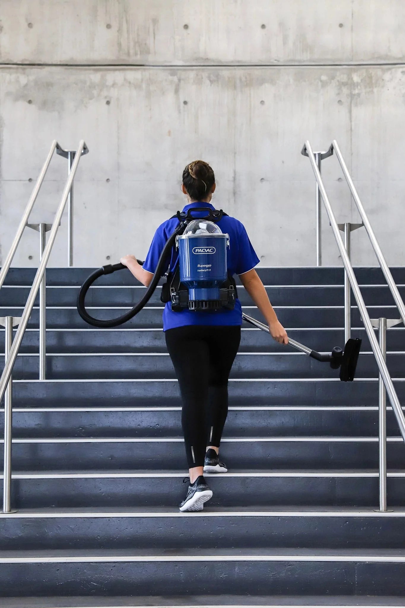 PACVAC SUPERPRO BATTERY BACKPACK VACUUM CLEANER - Cafe Supply