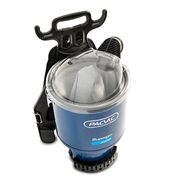 PACVAC SUPERPRO DUO BACKPACK VACUUM CLEANER - Cafe Supply