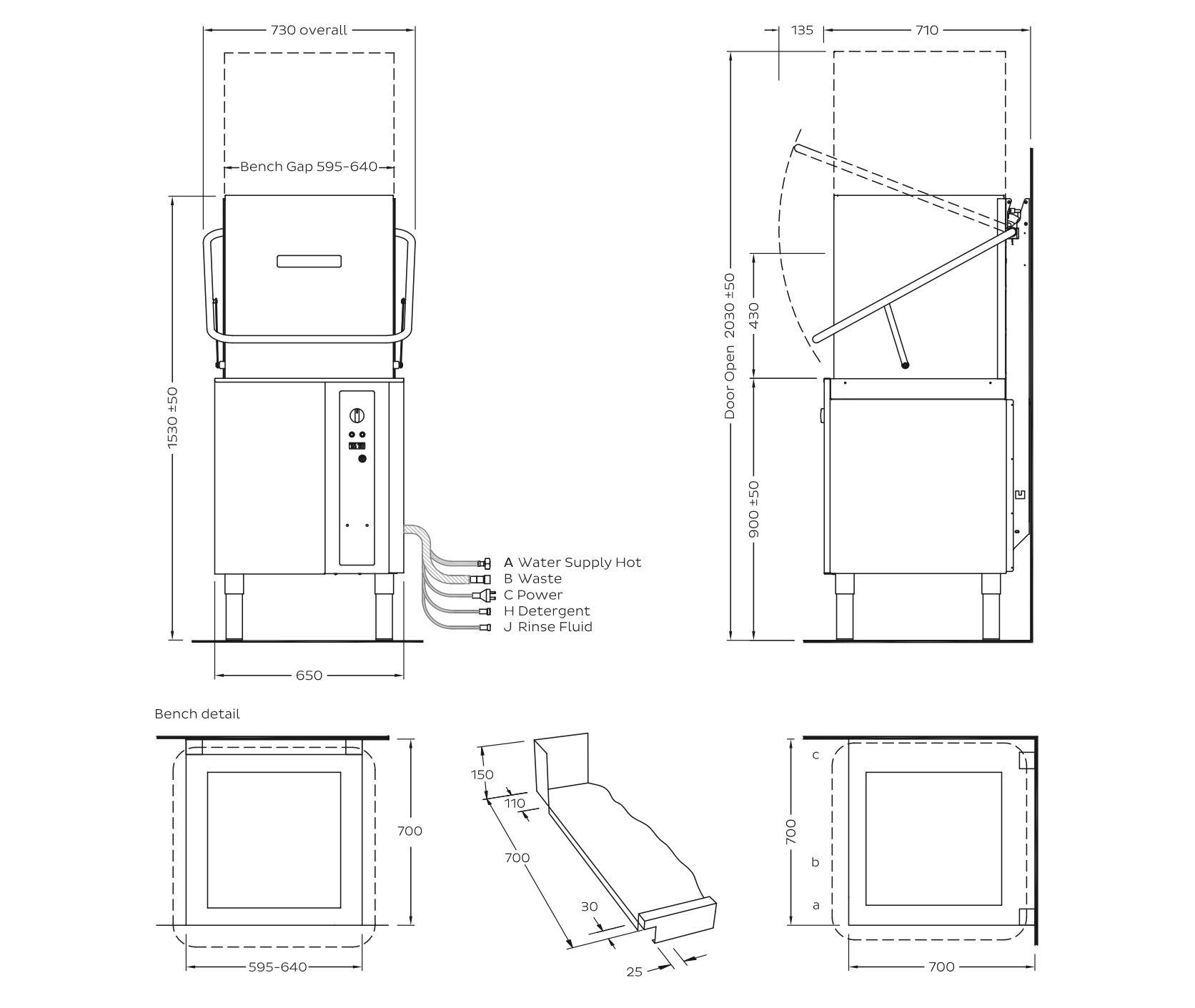 Passthrough Dishwasher - Cafe Supply