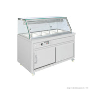 Thermaster Wet and Dry Bain Marie Display 4x1/1 GN Pans PG150FE-XG