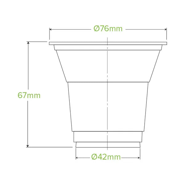 150ml Clear BioCup - Cafe Supply
