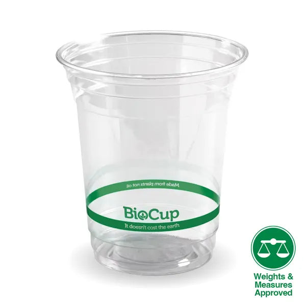 420ml Clear BioCup - Cafe Supply