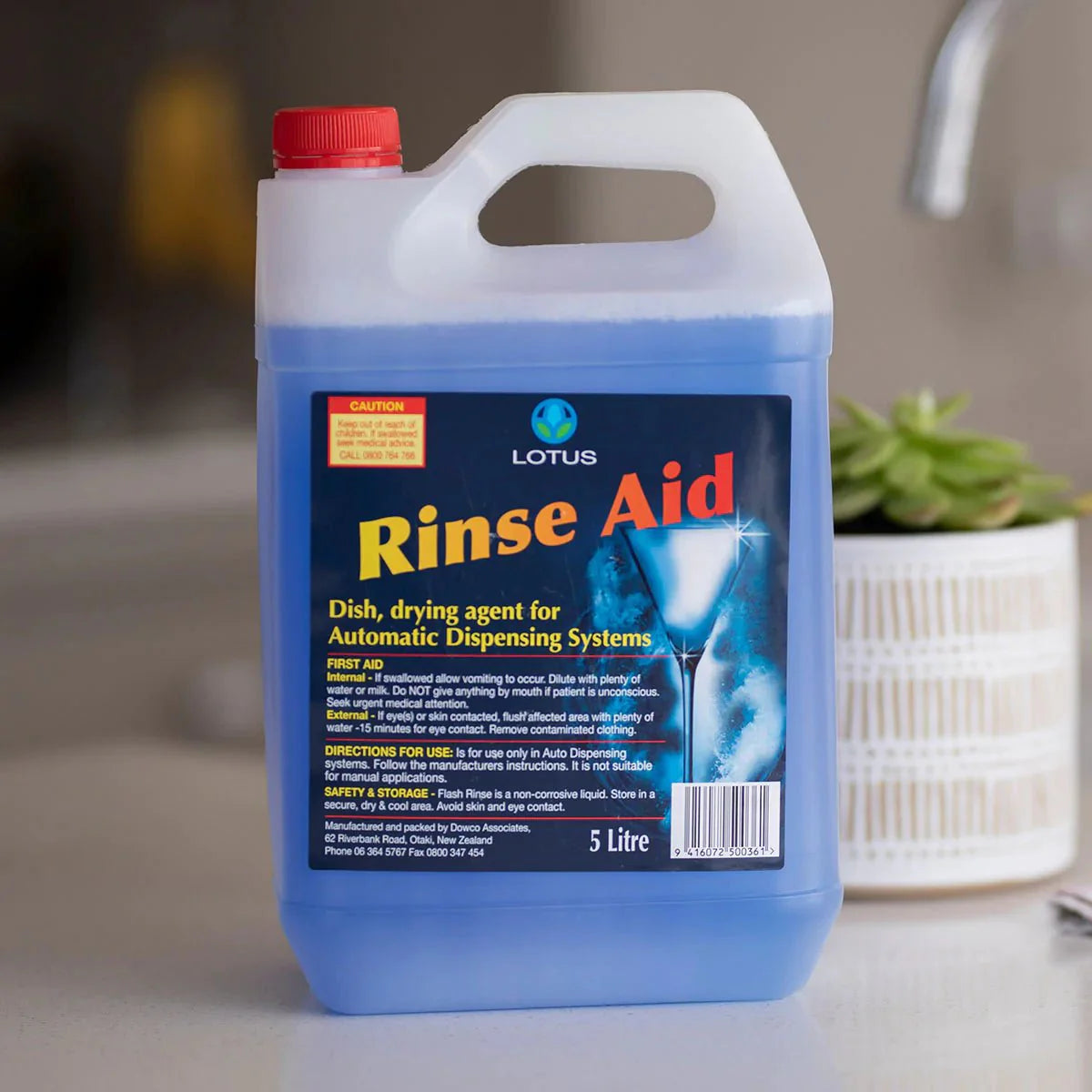 Rinse Aid 5L - Cafe Supply