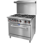 S36(T)ULPG - Gasmax 6 ULPG Gas Burner with Oven Flame Failure - Cafe Supply