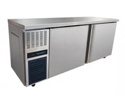 Stainless Steel Large Double Door Workbench - Cafe Supply