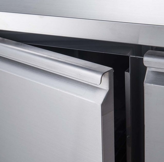 Three Door Bench Fridge - XUB7C18S3V - Cafe Supply