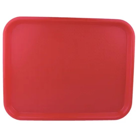Tray 35X45Cm Red - Cafe Supply
