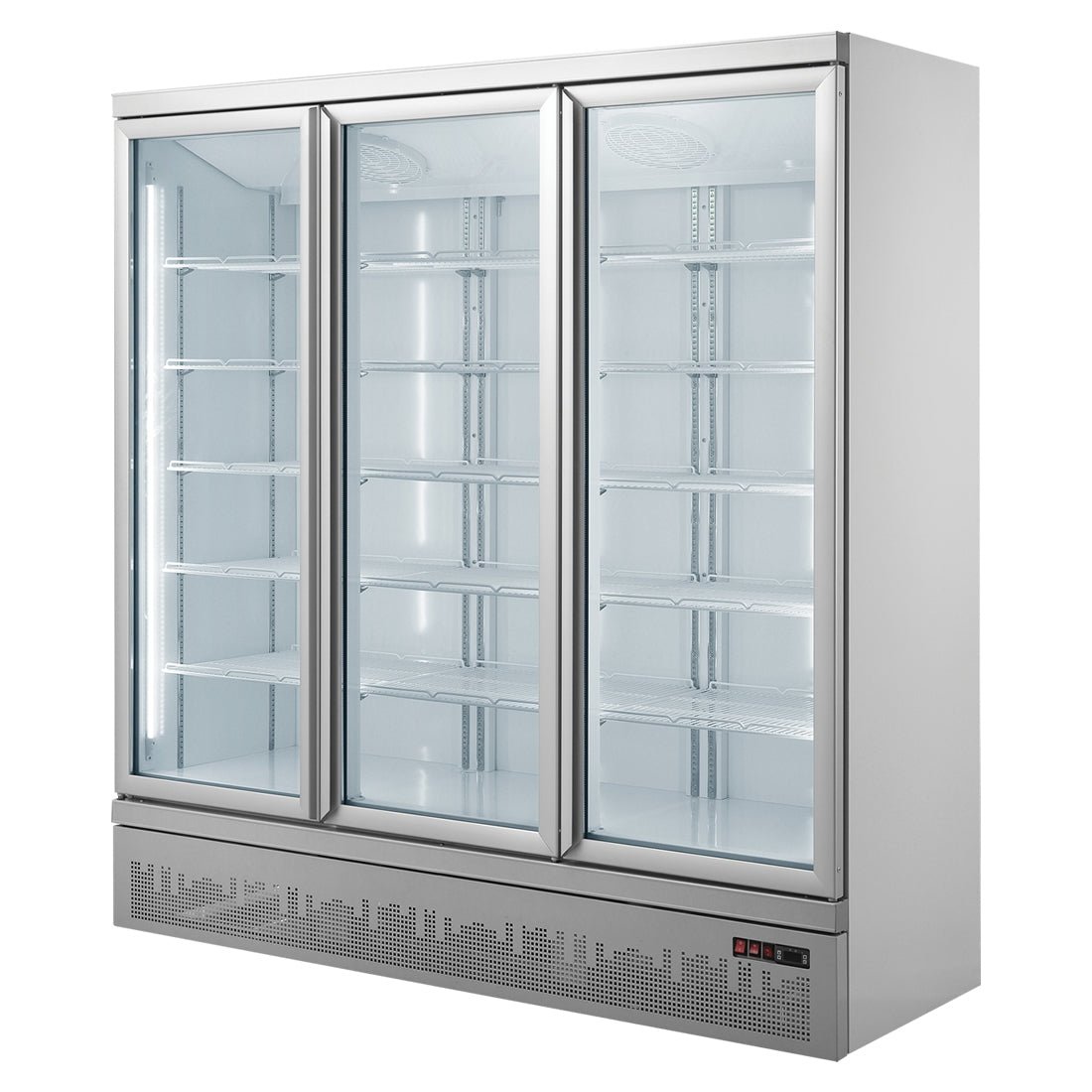 Triple Door Supermarket Fridge – LG-1500GBM - Cafe Supply