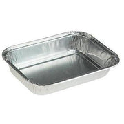 Uni-Foil Small Rectangle Foil Catering Tray - Cafe Supply
