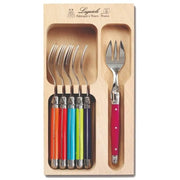Verdier Cake Forks Set 6 Multi - Cafe Supply