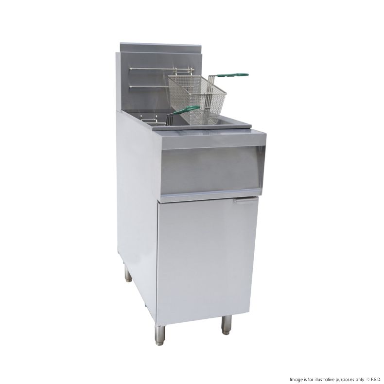 VP122 – V Pan Natural Gas Deep Fryer
