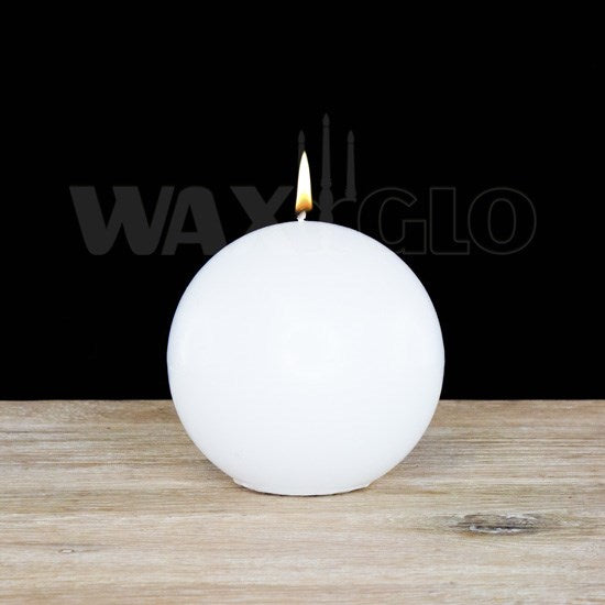 Unscented Ball Candles - Cafe Supply