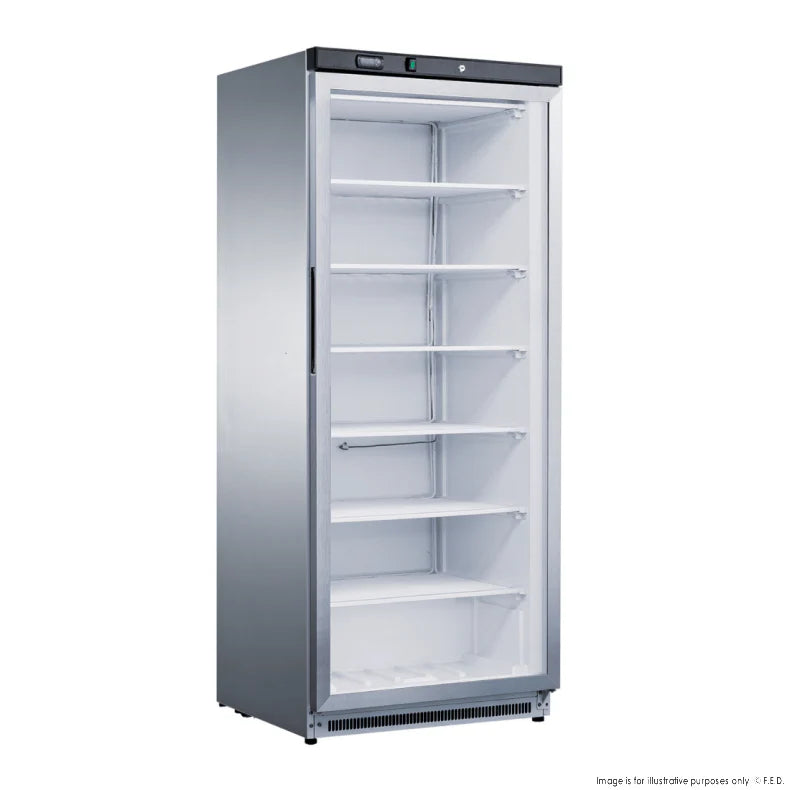 FED-X 555L Single Glass Door Freezer XF600SG