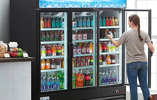Upright Display Fridge