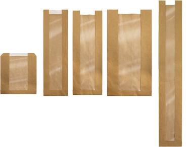 Paper Window Bags - Cafe Supply