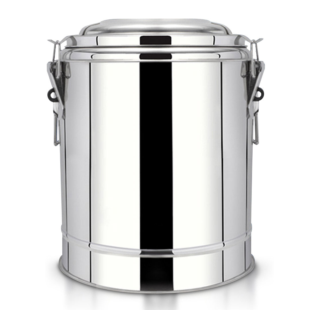 SOGA 22L Stainless Steel Insulated Stock Pot Hot & Cold Beverage Container