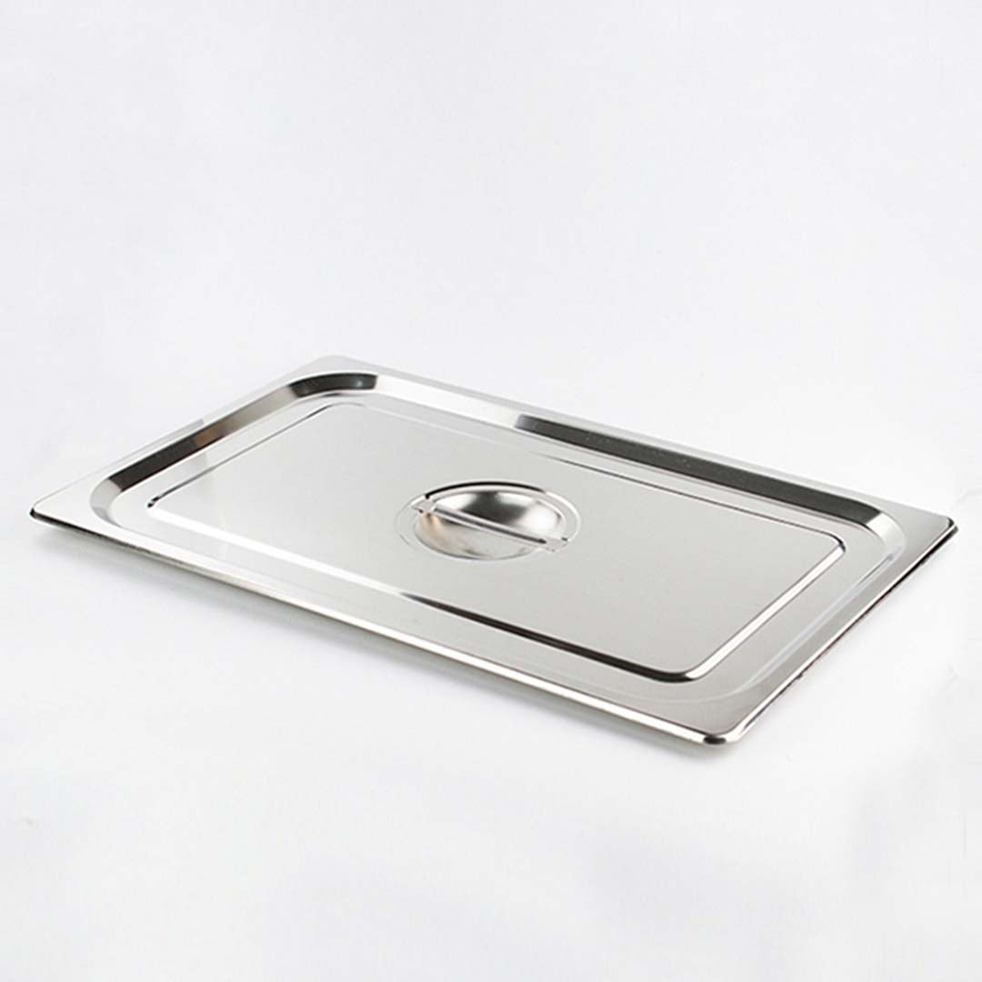 SOGA 2X Gastronorm GN Pan Lid Full Size 1/1 Stainless Steel Tray Top Cover