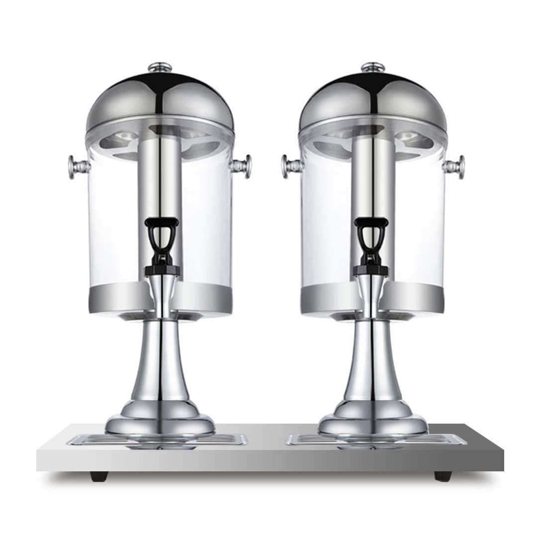 SOGA 2X Dual 8L Juicer Water Milk Coffee Pump Beverage Drinking Utensils