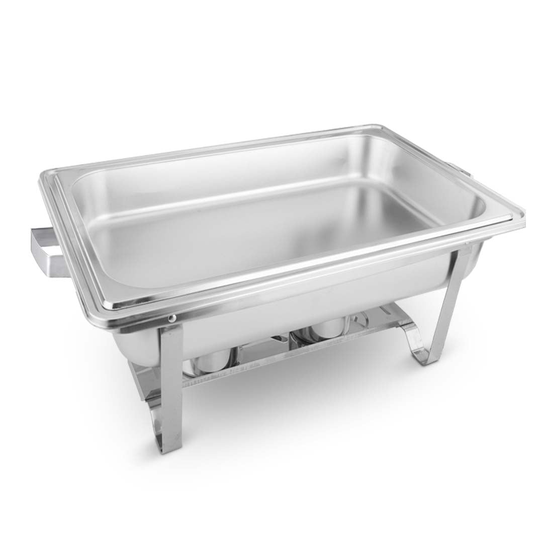 SOGA 4X Stainless Steel Chafing Food Warmer Catering Dish 9L Full Size