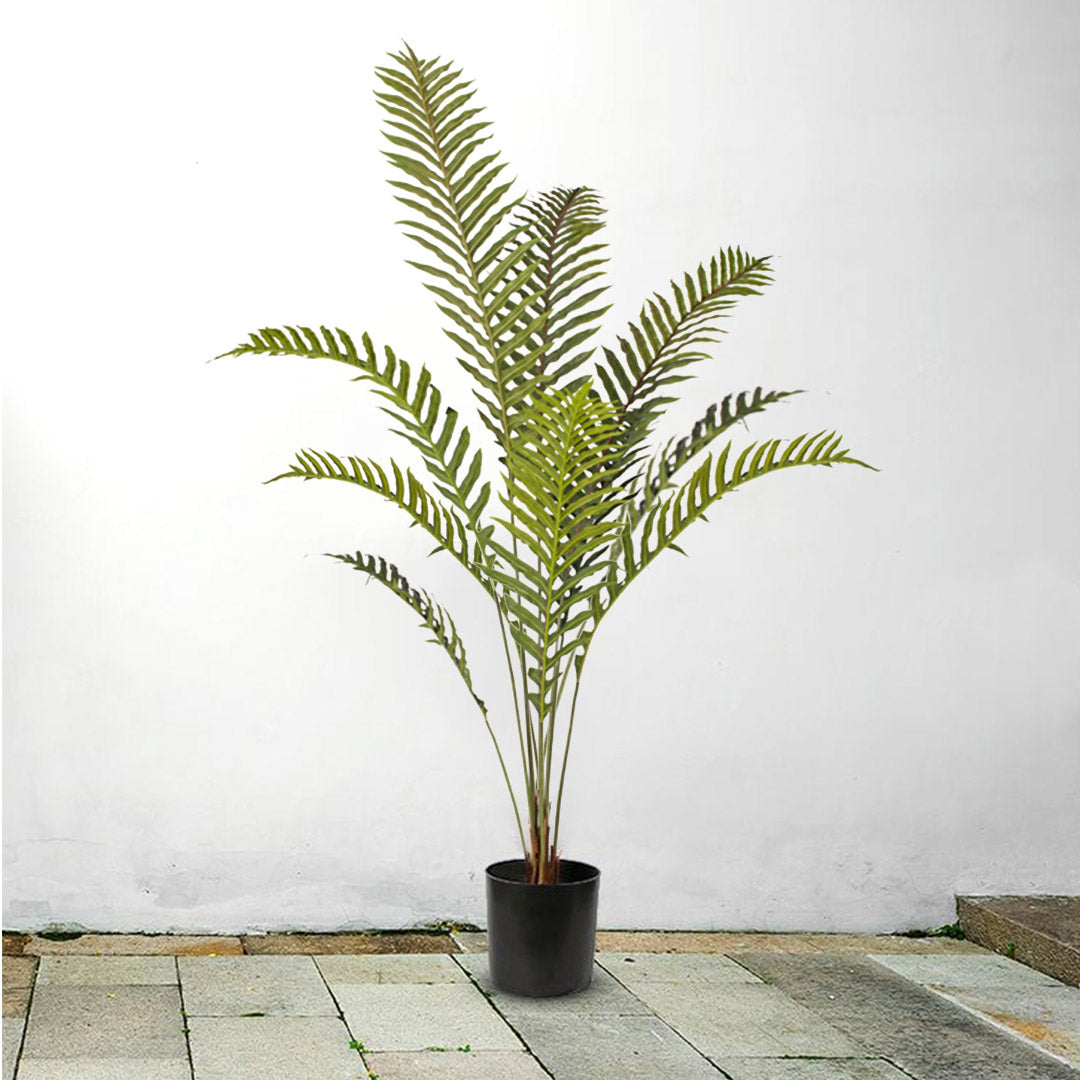 SOGA 4X 160cm Green Artificial Indoor Rogue Areca Palm Tree Fake Tropical Plant Home Office Decor
